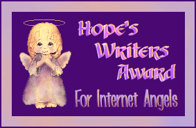 Hope's Writer's Award