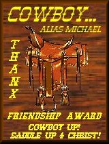 Cowboy's Friendship Award